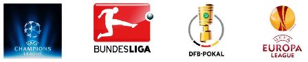 Bundesliga, CL, DFB-Pokal und EL, Mosella-Stübchen
