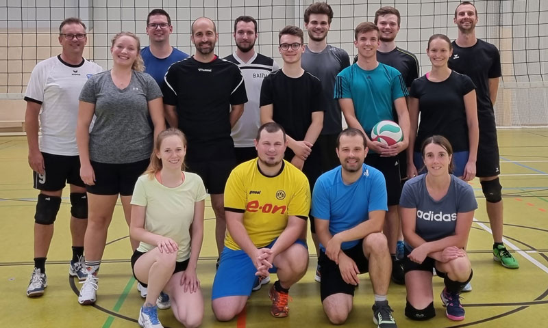 Das Mixed-Team der Abteilung Volleyball des TuS Mosella Schweich e.V."