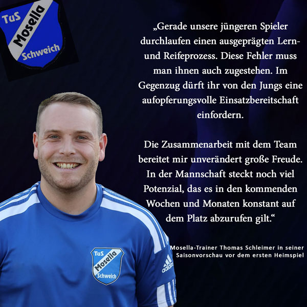 Saisonvorschau Thomas Schleimer 2023/2024