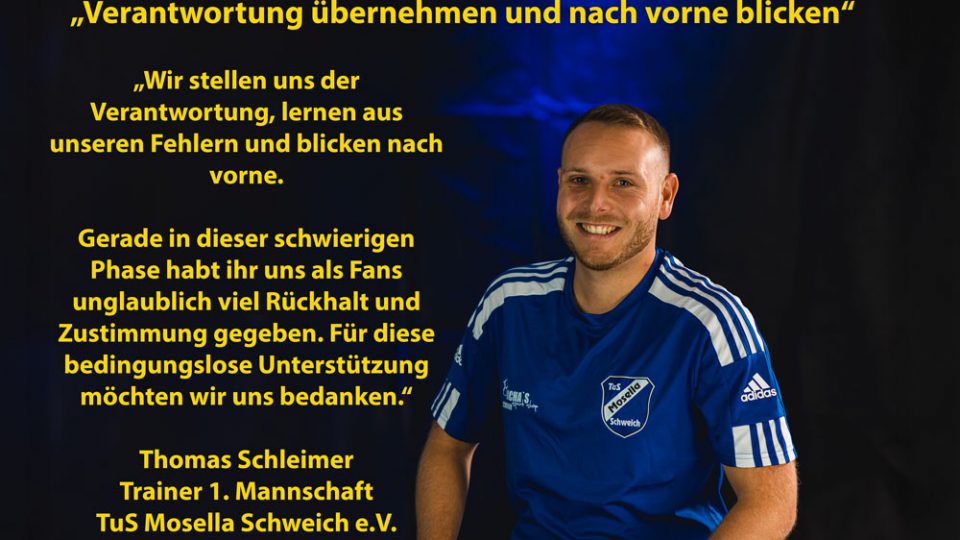 Vorschau von Trainer Thomas Schleimer auf die Saison 2025/26