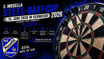 3. Mosella-Steel-Dart-Cup des TuS Mosella Schweich e.V.