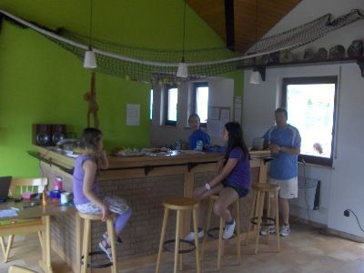 Das Clubheim Tennisanlage