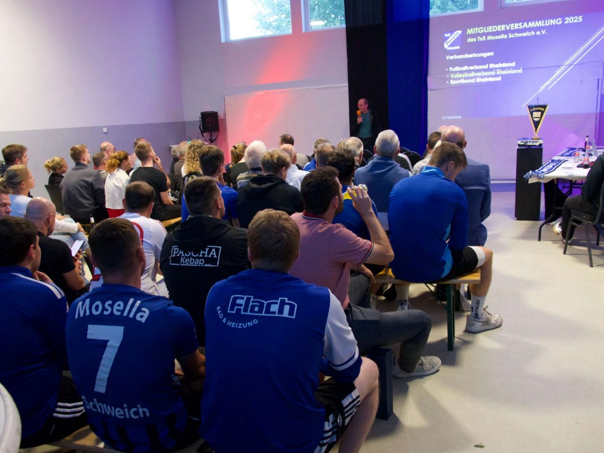 Mitgliederversammlung 2025 des TuS Mosella Schweich
