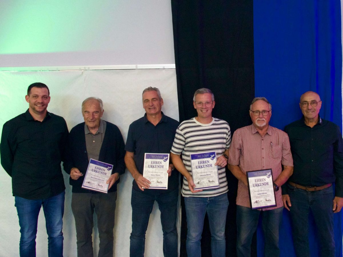 Mitgliederversammlung 2025 des TuS Mosella Schweich